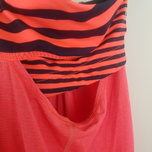 LULULEMON Orange Blue Loose Tank + Bra 10 - Picture 5 of 9